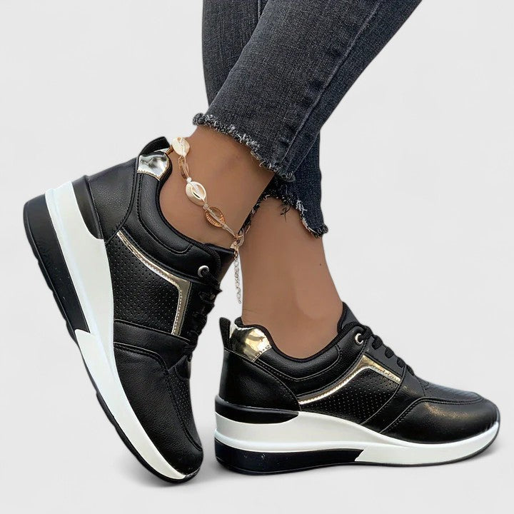 Comfort Support Shoes featuring Enhanced Arch Support and a Shock-Absorbing Sole, designed in a Modern Style for ultimate comfort and stability. 2