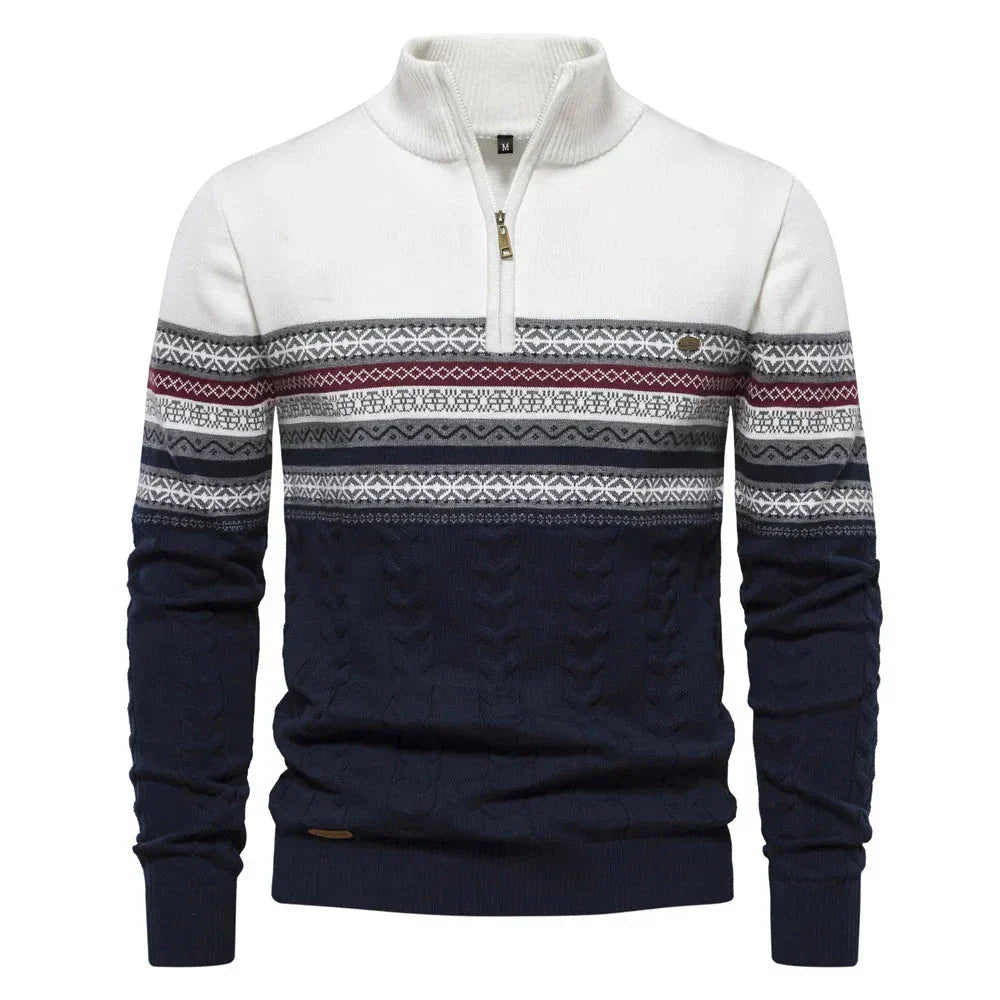 Men's Sweater with Soft-Knit Fabric - Classic Versatile Design for Everyday Wear - Warm and Comfortable 0