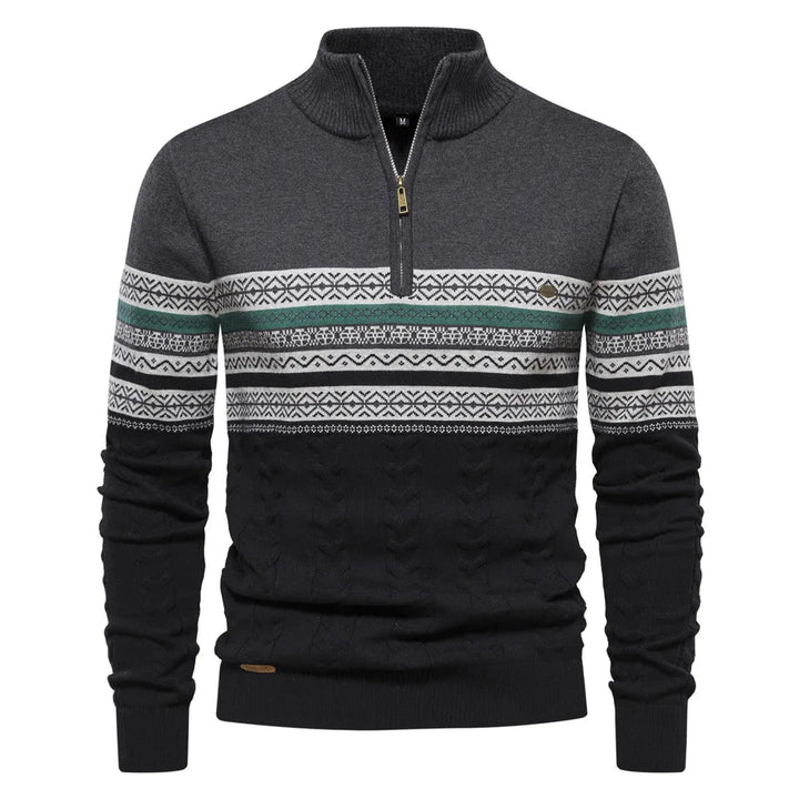 Men's Sweater with Soft-Knit Fabric - Classic Versatile Design for Everyday Wear - Warm and Comfortable 1