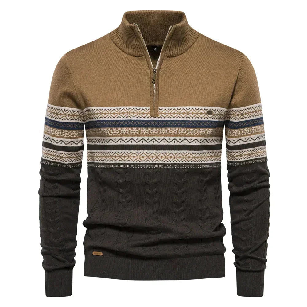 Men's Sweater with Soft-Knit Fabric - Classic Versatile Design for Everyday Wear - Warm and Comfortable 2