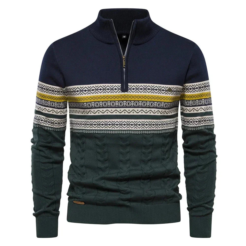 Men's Sweater with Soft-Knit Fabric - Classic Versatile Design for Everyday Wear - Warm and Comfortable 3