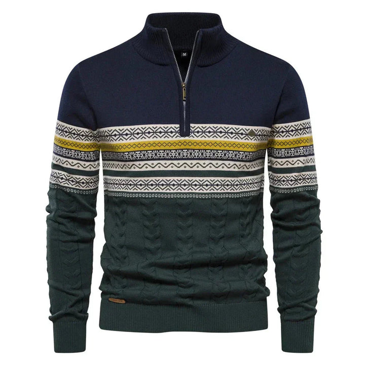 Men's Sweater with Soft-Knit Fabric - Classic Versatile Design for Everyday Wear - Warm and Comfortable 3