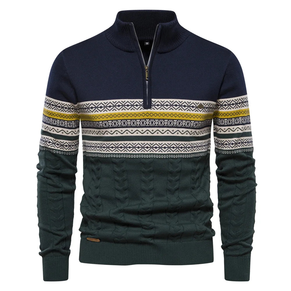Men's Sweater with Soft-Knit Fabric - Classic Versatile Design for Everyday Wear - Warm and Comfortable 4