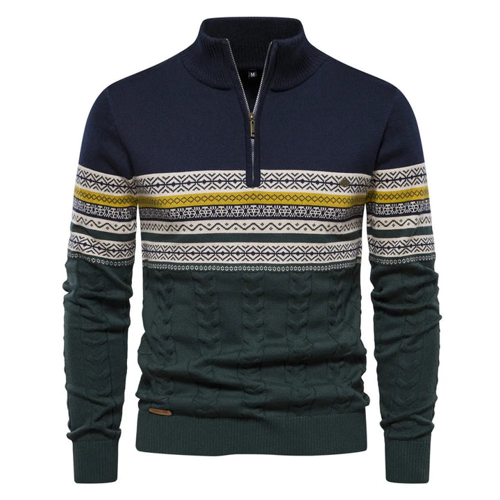 Men's Sweater with Soft-Knit Fabric - Classic Versatile Design for Everyday Wear - Warm and Comfortable 4