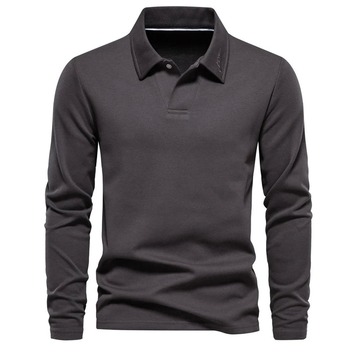 Men's Sweater with Soft Knit Fabric for Versatile Styling – Modern Classic Design in Elegant Neutral Color 7