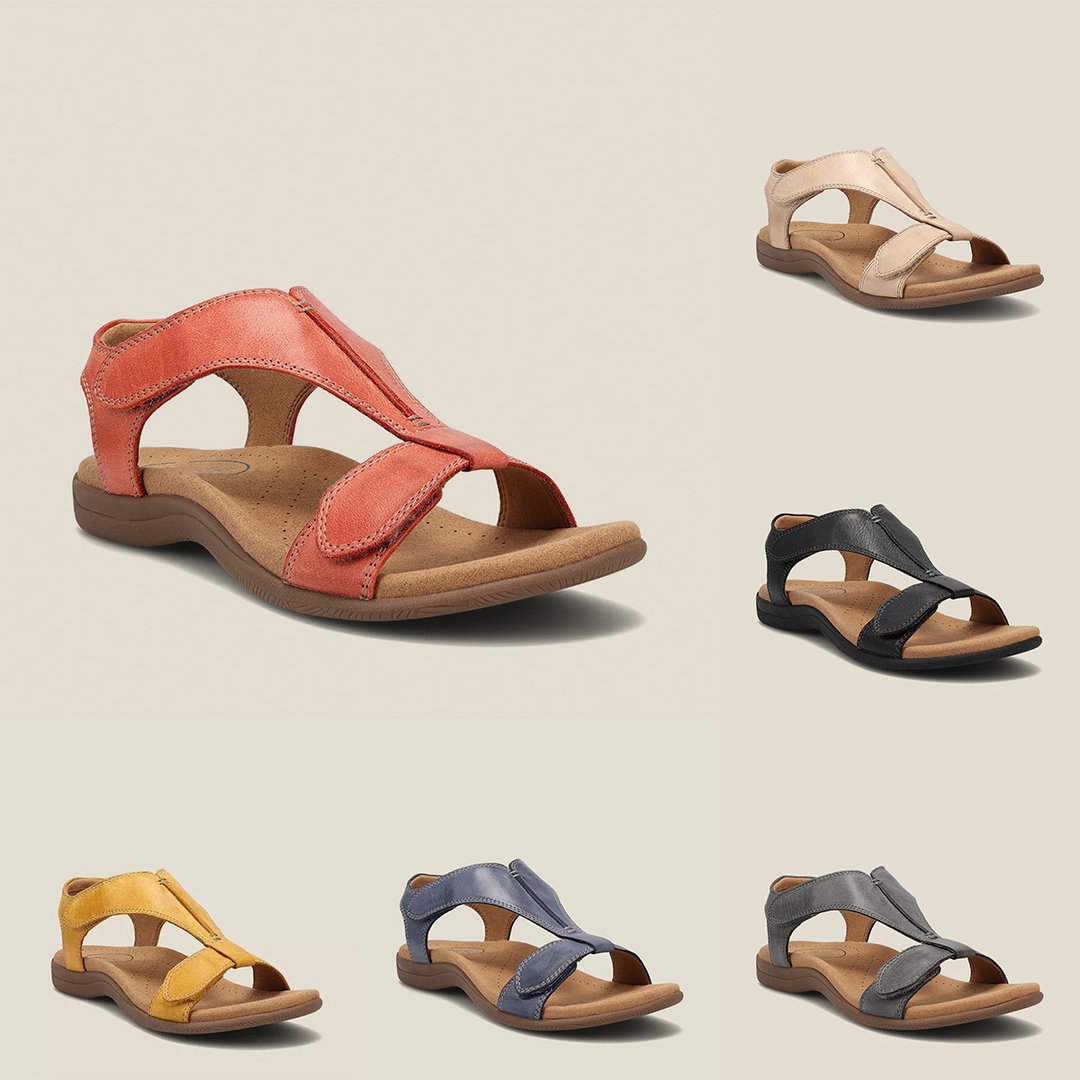 Orthopaedic sandals for women featuring an elegant closure and breathable design, perfect for comfortable summer footwear. 8