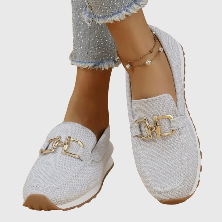 Orthopedic loafers for women featuring ergonomic support, slip-on design, and made from soft breathable material for comfort and style. 5