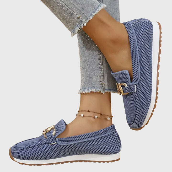 Orthopedic loafers for women featuring ergonomic support, slip-on design, and made from soft breathable material for comfort and style. 6