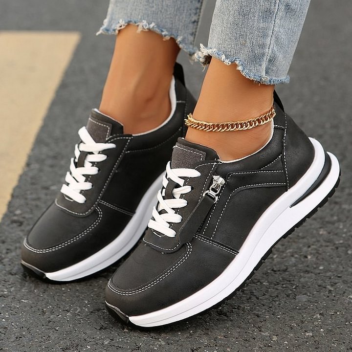 Orthopedic Sneakers with Arch Support and Non-Slip Soles – Easy On/Off Design 2