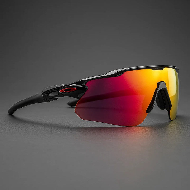 Polarized sunglasses featuring a lightweight and durable frame, designed with a modern aesthetic, providing 100% UVA and UVB protection for optimal eye safety. 2