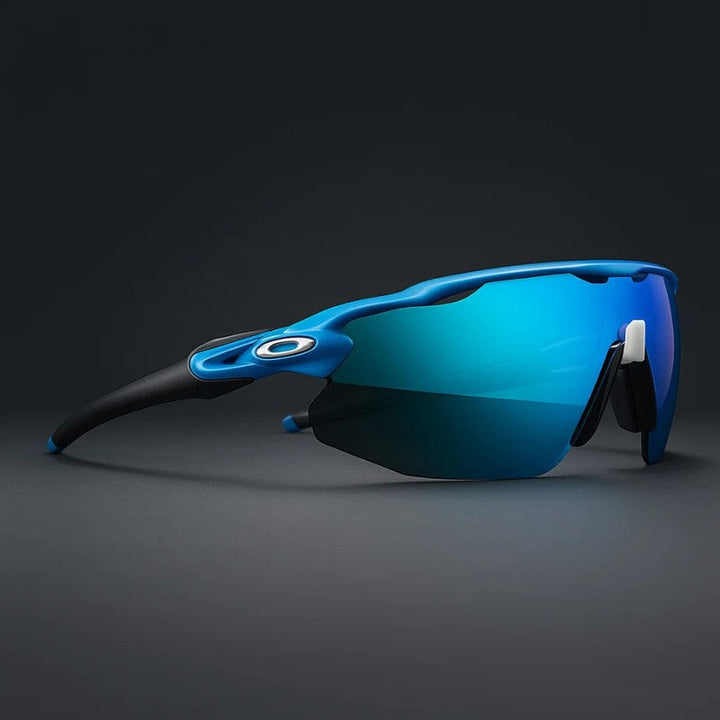 Polarized sunglasses featuring a lightweight and durable frame, designed with a modern aesthetic, providing 100% UVA and UVB protection for optimal eye safety. 3