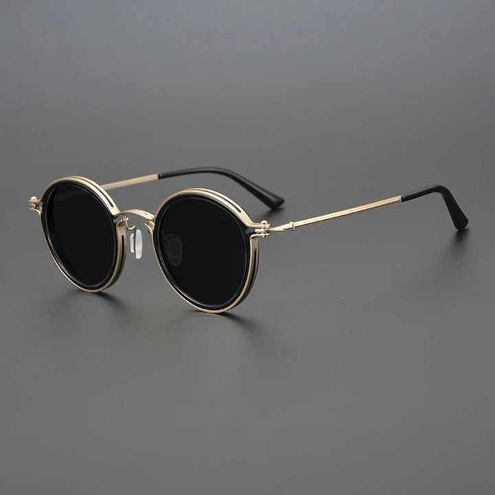 Polarized sunglasses featuring UV400 protection, designed with a lightweight modern aesthetic, perfect for outdoor activities. 1