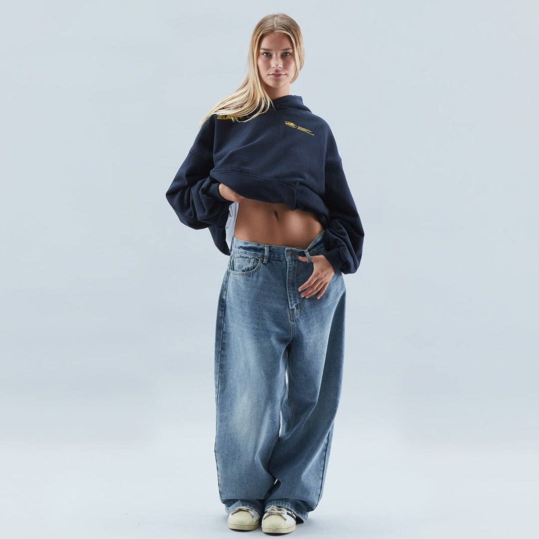 Unisex Hoodie with Elasticated Cuffs and Modern Fit – Soft Cotton Blend Casual Streetwear 1