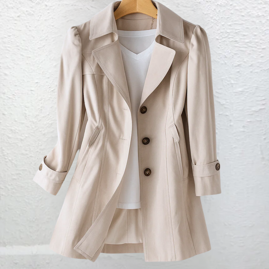 Vintage Summer Coat with Elegant Design and Timeless Style – Lightweight and Versatile 0