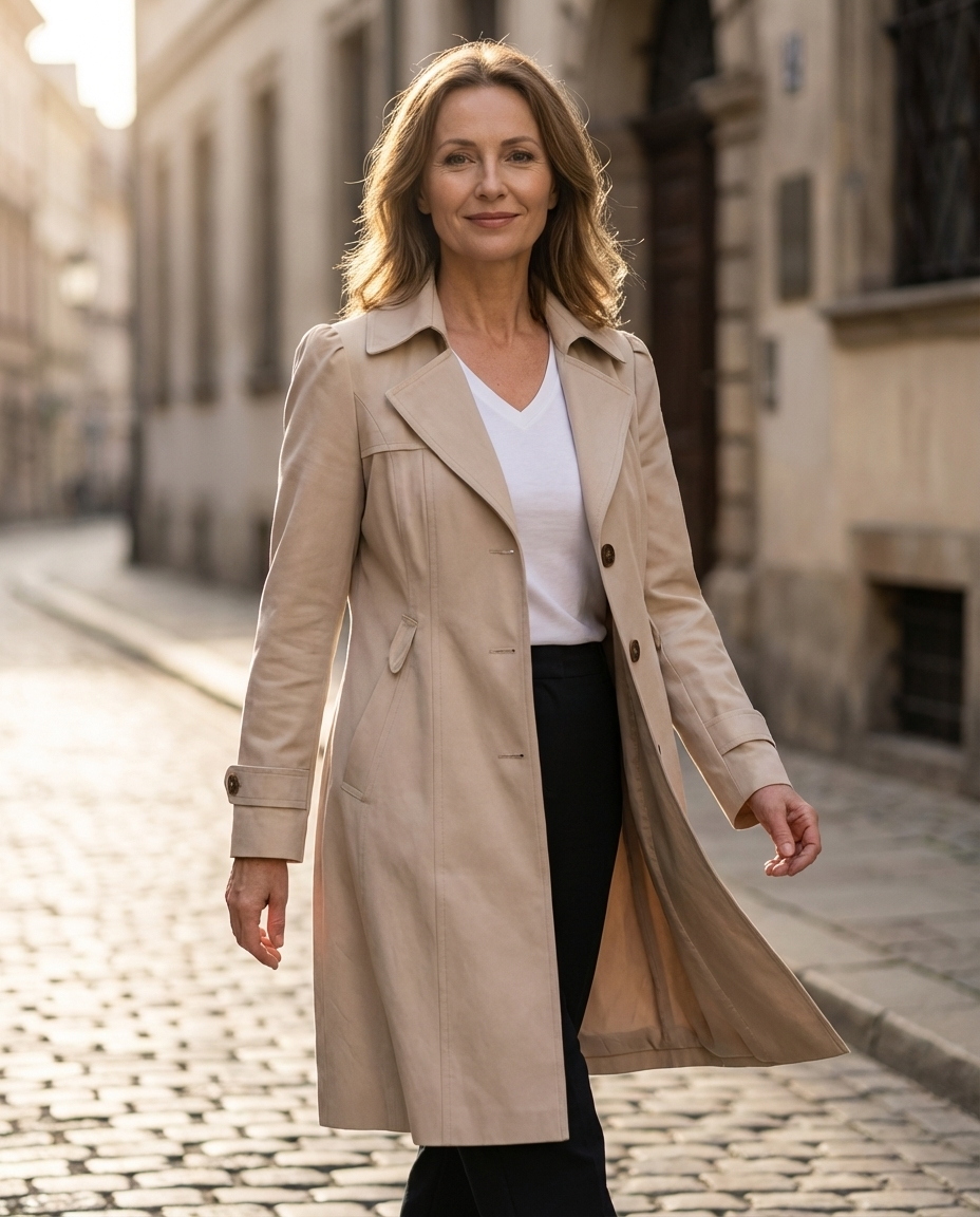 Vintage Summer Coat with Elegant Design and Timeless Style – Lightweight and Versatile 6