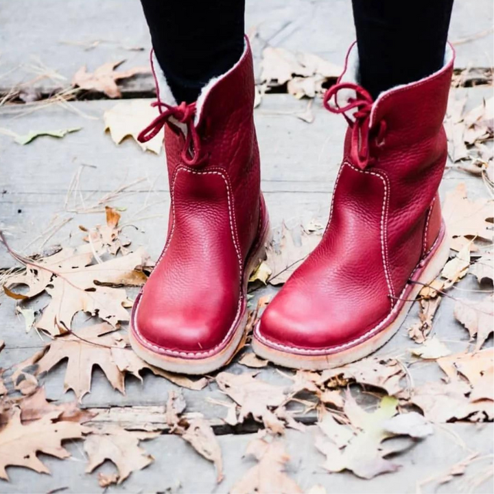 Waterproof Winter Boots Women with Fur-Lined Interior – Cozy Slip-On Design for Cold Weather 5