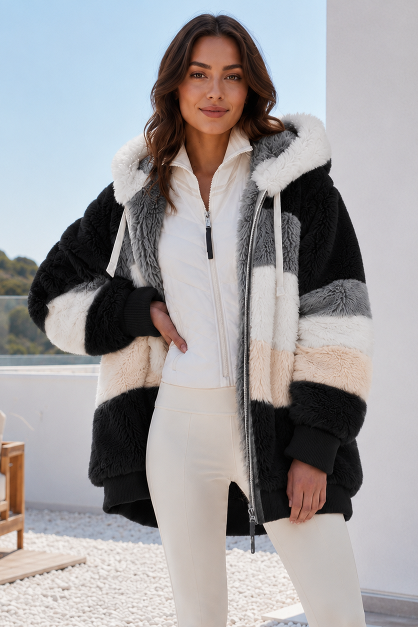Women's hoodie cardigan featuring soft fabric and a relaxed fit, perfect for cozy casual layering in any season. 8