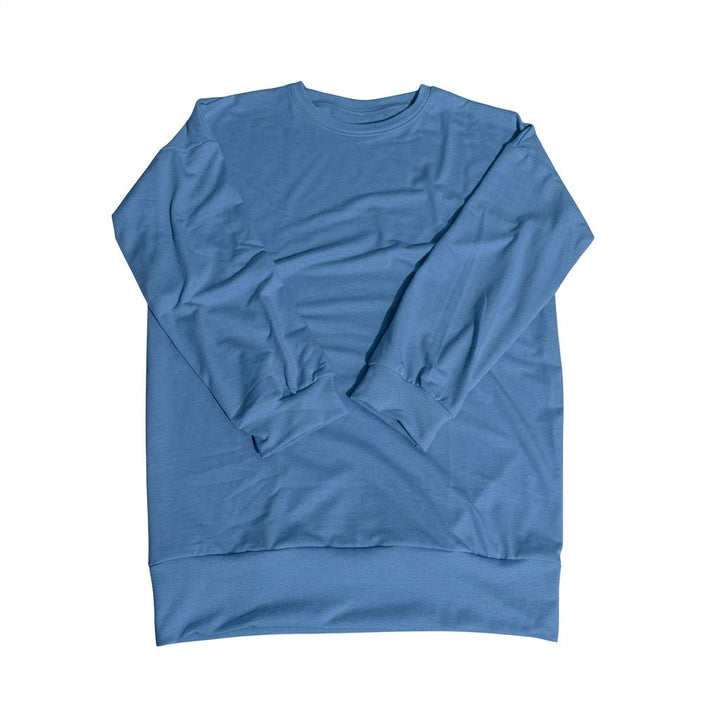Women's Oversized Sweater Tunic with Long Sleeves – Cozy Drop Shoulder Design for Casual Comfort 6