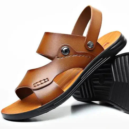 Women's sandals featuring a padded insole, crafted from lightweight vegan leather, designed for everyday comfort and style. 5