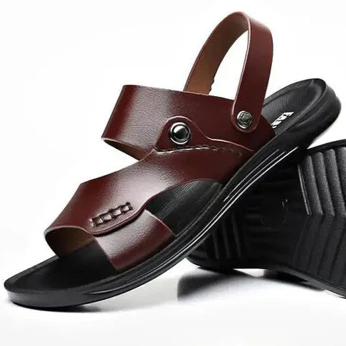 Women's sandals featuring a padded insole, crafted from lightweight vegan leather, designed for everyday comfort and style. 6