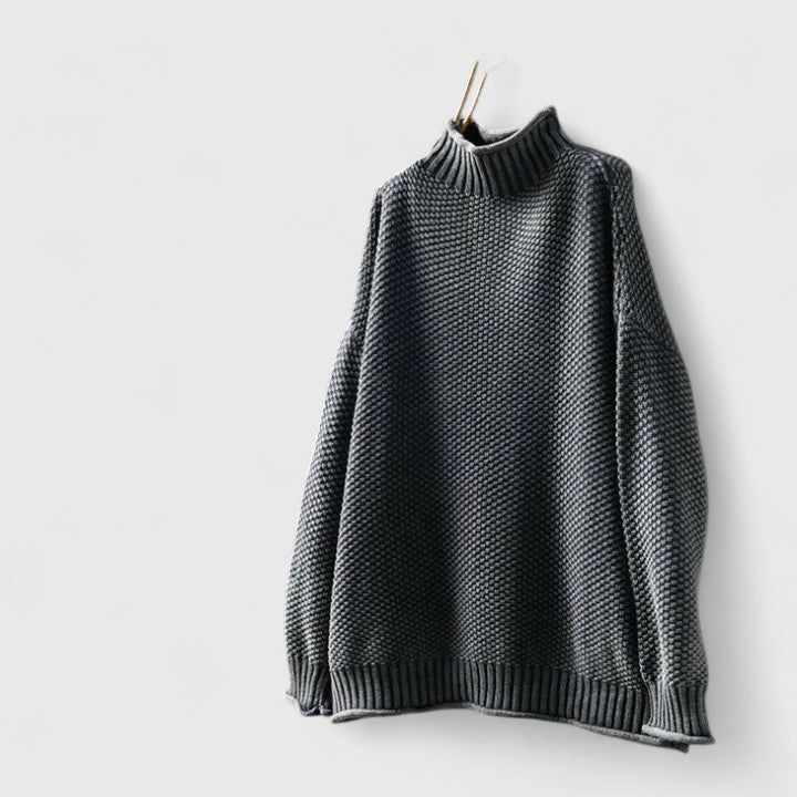 Women's Sweater with Cozy Knit Design – Soft Versatile Pullover for Winter Comfort 1