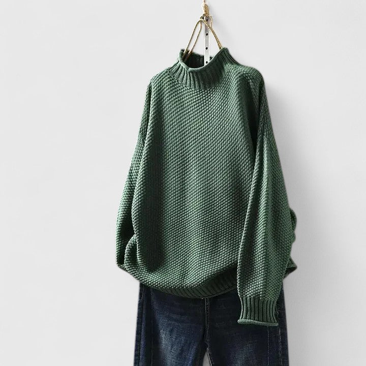 Women's Sweater with Cozy Knit Design – Soft Versatile Pullover for Winter Comfort 12