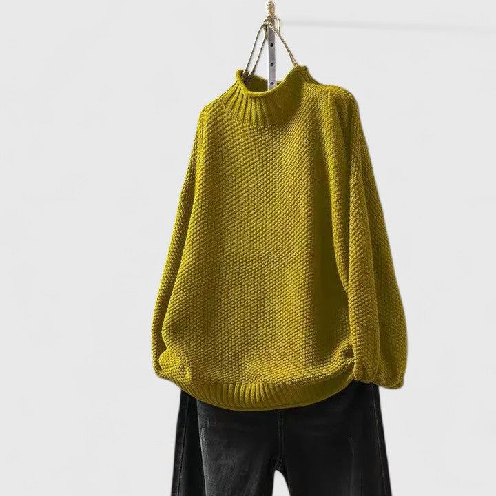 Women's Sweater with Cozy Knit Design – Soft Versatile Pullover for Winter Comfort 3