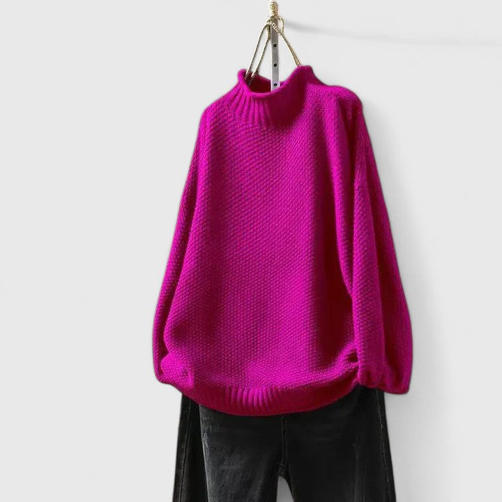 Women's Sweater with Cozy Knit Design – Soft Versatile Pullover for Winter Comfort 8