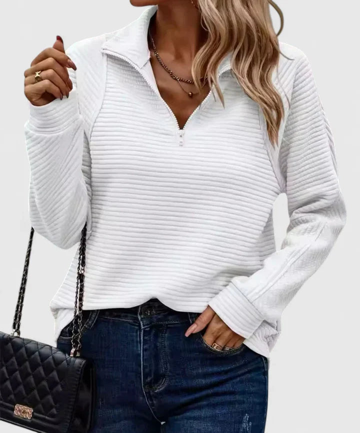 Women's Sweater with Flattering Fit and Soft Comfort – Elegant Timeless Design in Pink 2