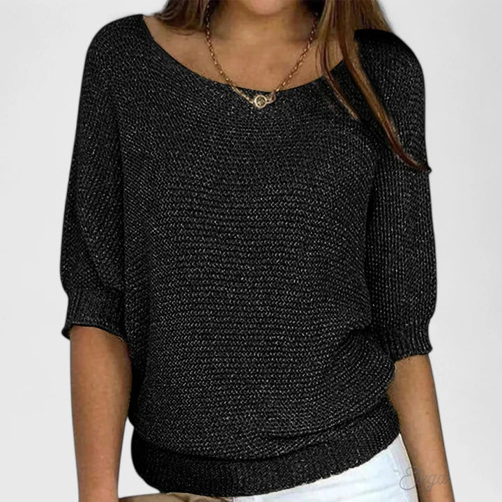 Women's Sweater with Soft Comfort and Timeless Design – Versatile Green Knit for Everyday Wear 4