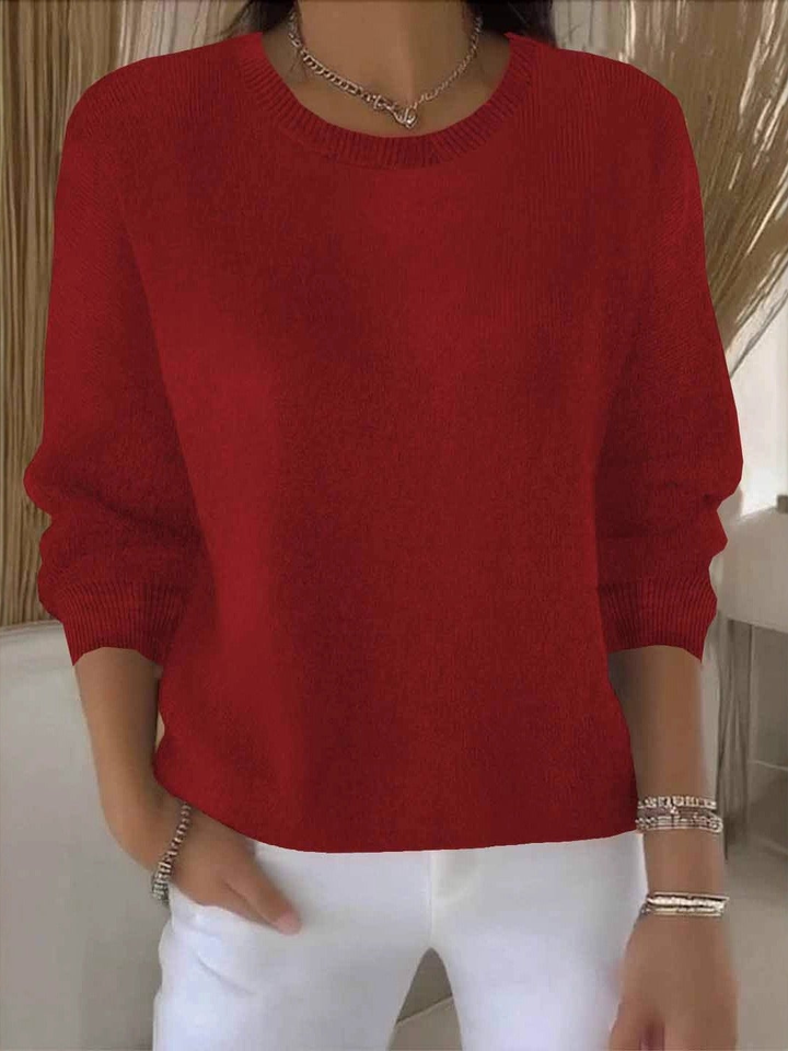Women's Sweater with Soft Warmth and Elegant Design – Cozy Everyday Style in Yellow 10