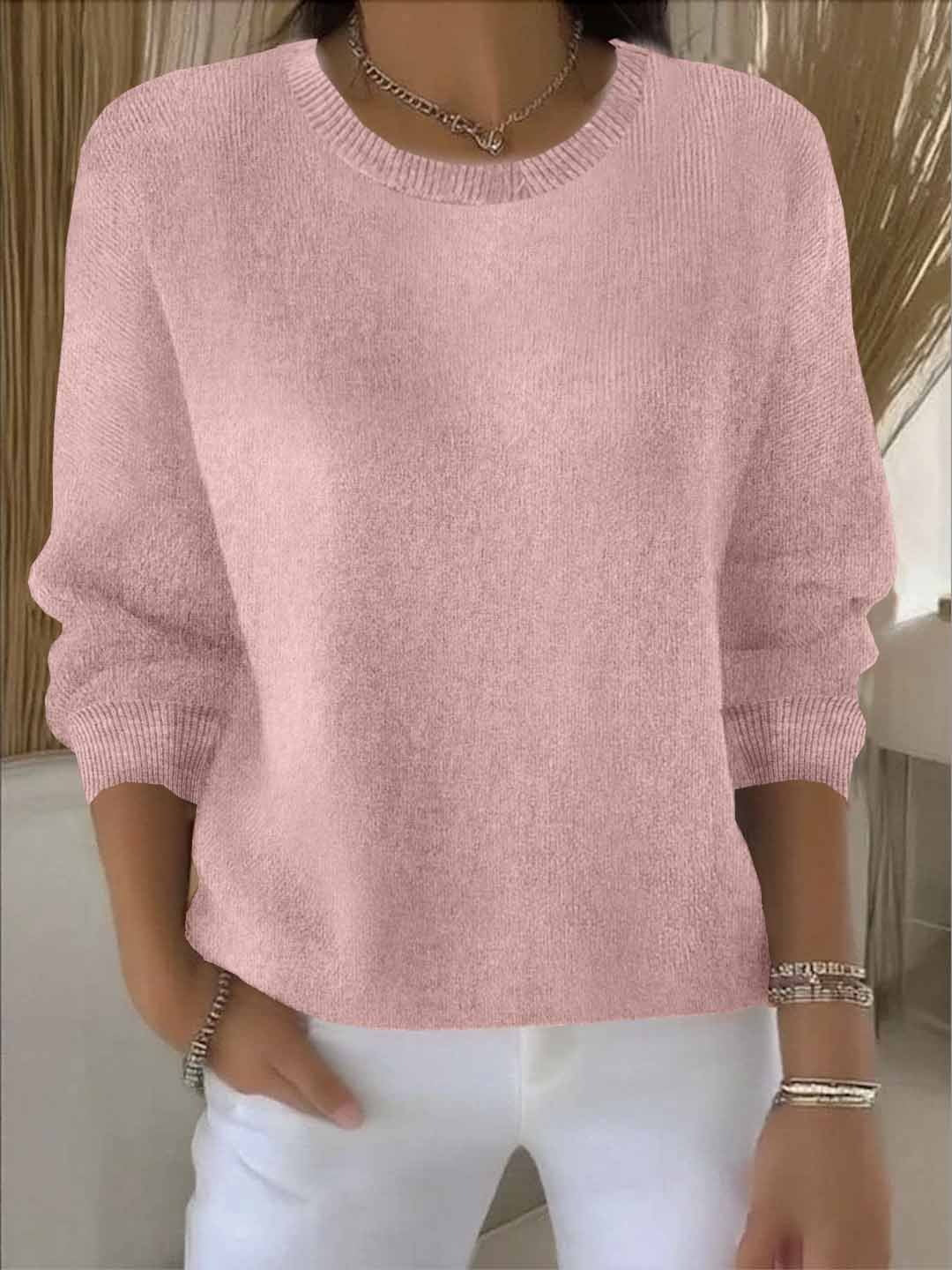 Women's Sweater with Soft Warmth and Elegant Design – Cozy Everyday Style in Yellow 4