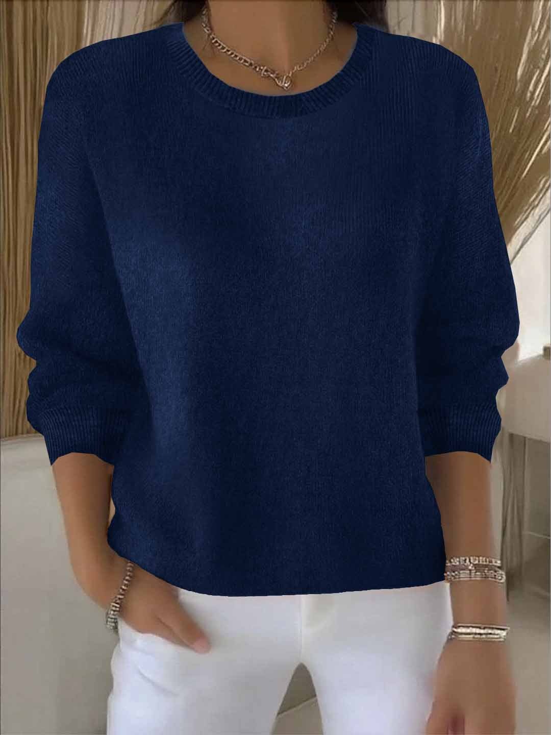 Women's Sweater with Soft Warmth and Elegant Design – Cozy Everyday Style in Yellow 5