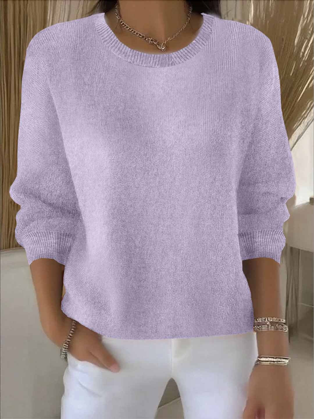 Women's Sweater with Soft Warmth and Elegant Design – Cozy Everyday Style in Yellow 8