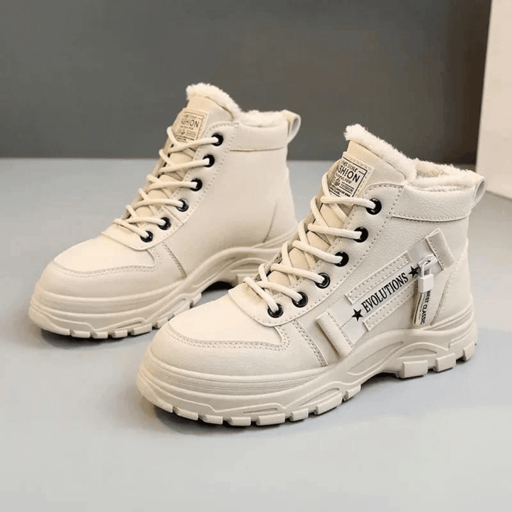 Women's Waterproof Insulated Snow Boots with Anti-Slip Sole – Modern Design for Winter Adventures 0