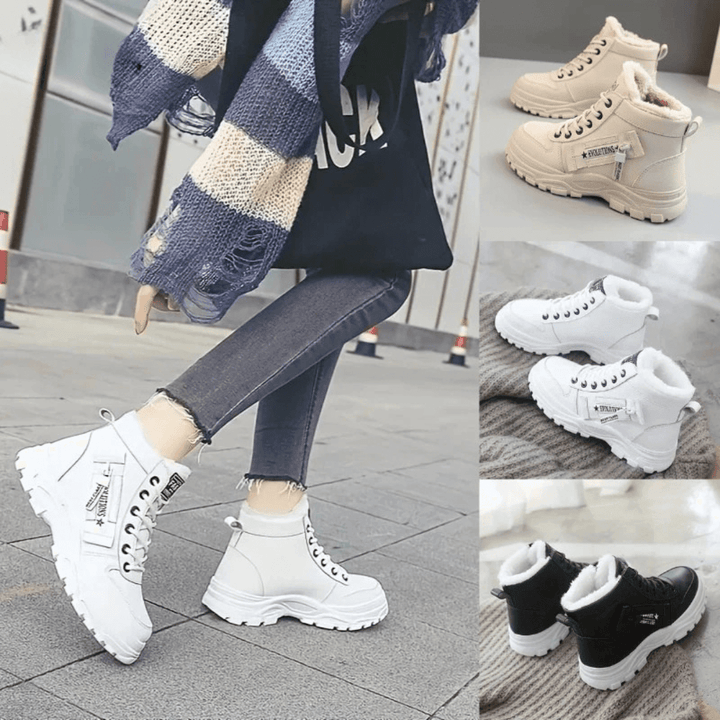 Women's Waterproof Insulated Snow Boots with Anti-Slip Sole – Modern Design for Winter Adventures 3