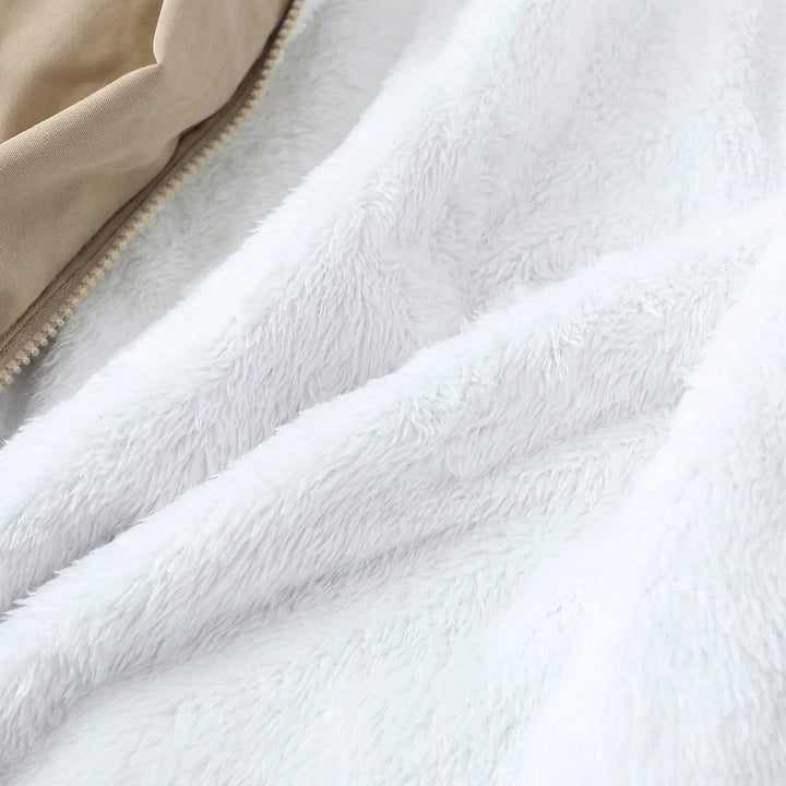 Women's Winter Jacket with Plush Lining and Structured Hood – Zip-Up Design for Cold Weather 5